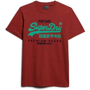 Superdry Duo Vintage Logo Short Sleeve T-shirt Alakarna Red Grit L Men Superdry Duo Vintage Logo Short Sleeve T-shirt Alakarna Red Grit L Men