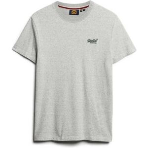 Superdry Essential Logo Embroidered Short Sleeve T-shirt Light Grey Grindle Feeder 2XL Men Superdry Essential Logo Embroidered Short Sleeve T-shirt Light Grey Grindle Feeder 2XL Men