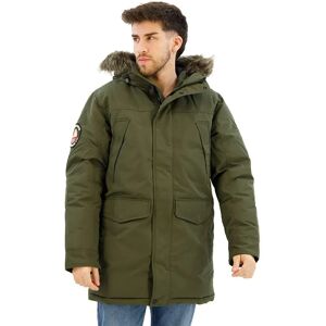 Superdry Everest Faux Fur Jacket Army Khaki Green 3XL Men Superdry Everest Faux Fur Jacket Army Khaki Green 3XL Men