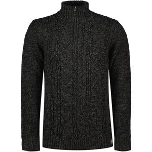 Superdry Jacob Cable Half Zip Sweater Black Twist 2XL Men Superdry Jacob Cable Half Zip Sweater Black Twist 2XL Men