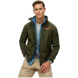 Superdry Softshell Trekker Track Jacket Army Khaki 2XL Men Superdry Softshell Trekker Track Jacket Army Khaki 2XL Men