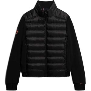 Superdry Storm Fleece Hybrid Bomber Jacket Black S Men Superdry Storm Fleece Hybrid Bomber Jacket Black S Men