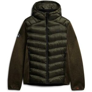 Superdry Storm Hybrid Jacket Khaki Green Marl L Men Superdry Storm Hybrid Jacket Khaki Green Marl L Men