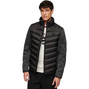 Superdry Storm Hybrid Padded Jacket Black S Men Superdry Storm Hybrid Padded Jacket Black S Men