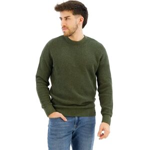 Superdry Textured Sweater Thyme Green 3XL Men Superdry Textured Sweater Thyme Green 3XL Men