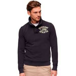 Superdry Vintage Athletic Henley Sweatshirt Eclipse Navy 2XL Men Superdry Vintage Athletic Henley Sweatshirt Eclipse Navy 2XL Men