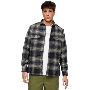 Superdry Wool Miller Overshirt Over Ombre Navy 2XL Men Superdry Wool Miller Overshirt Over Ombre Navy 2XL Men