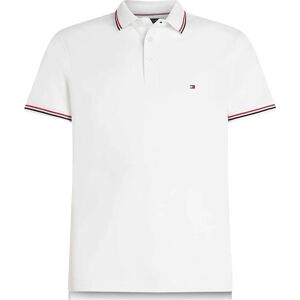 Tommy Hilfiger Tipped Slim Fit Short Sleeve Polo White L Men Tommy Hilfiger Tipped Slim Fit Short Sleeve Polo White L Men