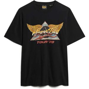 Superdry Rock Graphic Band T-Shirt - Jet Black - T-Shirt Superdry Rock Graphic Band T-Shirt - Jet Black - T-Shirt
