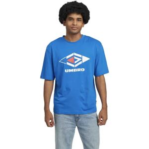 Umbro Evolution Short Sleeve T-shirt Victoria Blue S Men Umbro Evolution Short Sleeve T-shirt Victoria Blue S Men