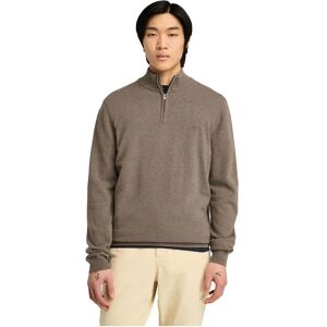 Timberland Cohas Brook Merino Half Zip Sweater Chocolate Chip Heather XL Men Timberland Cohas Brook Merino Half Zip Sweater Chocolate Chip Heather XL Men