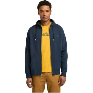 Timberland Exeter River Brushed Back Full Zip Sweatshirt Dark Sapphire / Dark Denim M Men Timberland Exeter River Brushed Back Full Zip Sweatshirt Dark Sapphire / Dark Denim M Men