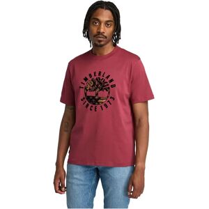 Timberland Holiday Front Graphic Short Sleeve T-shirt Cordovan M Men Timberland Holiday Front Graphic Short Sleeve T-shirt Cordovan M Men