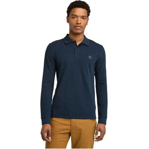 Timberland Millers River Pique Long Sleeve Polo Dark Sapphire 2XL Men Timberland Millers River Pique Long Sleeve Polo Dark Sapphire 2XL Men