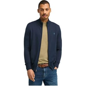 Timberland Williams River Cotton Yd Full Zip Sweater Dark Sapphire / Dark Denim L Men Timberland Williams River Cotton Yd Full Zip Sweater Dark Sapphire / Dark Denim L Men