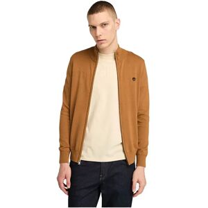 Timberland Williams River Cotton Yd Full Zip Sweater Dark Wheat Boot 2XL Men Timberland Williams River Cotton Yd Full Zip Sweater Dark Wheat Boot 2XL Men