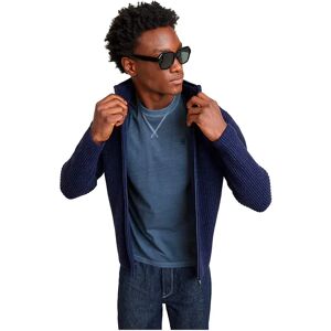 G-star Double Collar Full Zip Sweater Imperial Blue L Men G-star Double Collar Full Zip Sweater Imperial Blue L Men