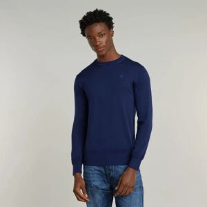 G-star Premium Core R Sweater Imperial Blue XS Men G-star Premium Core R Sweater Imperial Blue XS Men
