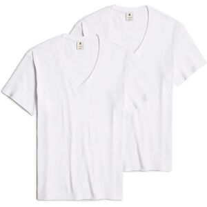 G-star Base Short Sleeve T-shirt 2 Units White S Men G-star Base Short Sleeve T-shirt 2 Units White S Men