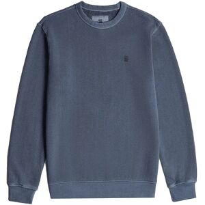G-star Overdyed R Sweatshirt Dark Sea Blue Gd S Men G-star Overdyed R Sweatshirt Dark Sea Blue Gd S Men