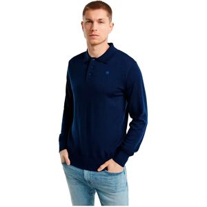 G-star Premium Core Dunda Long Sleeve Polo Imperial Blue L Men G-star Premium Core Dunda Long Sleeve Polo Imperial Blue L Men