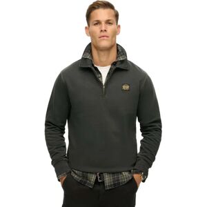 Superdry Contrast Stitch Full Zip Sweatshirt Washed Black L Men Superdry Contrast Stitch Full Zip Sweatshirt Washed Black L Men