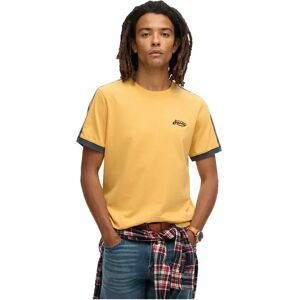 Superdry Essential Logo Retro St Short Sleeve T-shirt Winter Gold 2XL Men Superdry Essential Logo Retro St Short Sleeve T-shirt Winter Gold 2XL Men