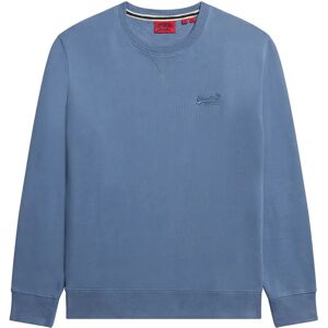 Superdry Essential Logo Sweatshirt Moonlight Blue 2XL Men Superdry Essential Logo Sweatshirt Moonlight Blue 2XL Men