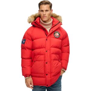Superdry Everest Longline Baffled Jacket Heritage Red L Men Superdry Everest Longline Baffled Jacket Heritage Red L Men