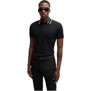 Boss Paule 10262274 Short Sleeve Polo Black M Men Boss Paule 10262274 Short Sleeve Polo Black M Men