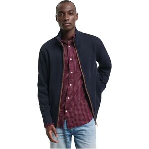 Gant 2028042 Full Zip Sweatshirt Evening Blue M Men Gant 2028042 Full Zip Sweatshirt Evening Blue M Men