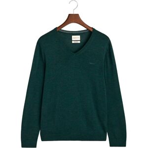 Gant 8050209 V Neck Sweater Tartan Green M Men Gant 8050209 V Neck Sweater Tartan Green M Men
