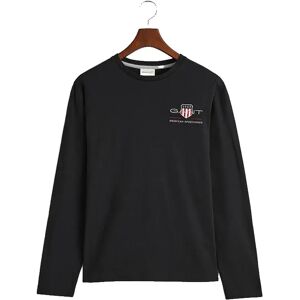 Gant Reg Medium Archive Shield Long Sleeve T-shirt Black L Men Gant Reg Medium Archive Shield Long Sleeve T-shirt Black L Men