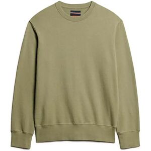 Superdry Classic Essential Sweatshirt Light Khaki Green 2XL Men Superdry Classic Essential Sweatshirt Light Khaki Green 2XL Men