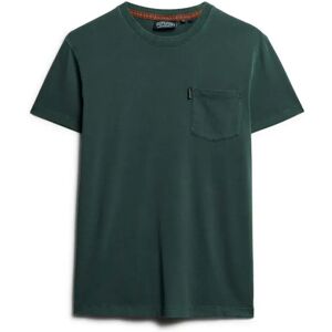 Superdry Essential Washed Pocket Short Sleeve T-shirt Washed Forest Green 2XL Men Superdry Essential Washed Pocket Short Sleeve T-shirt Washed Forest Green 2XL Men
