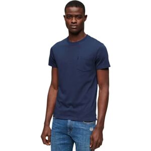 Superdry Essential Washed Pocket Short Sleeve T-shirt Washed Supermarine Navy 2XL Men Superdry Essential Washed Pocket Short Sleeve T-shirt Washed Supermarine Navy 2XL Men