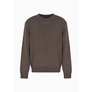 Armani Exchange 6dzm1f_zm1lz Sweater Brown Mel L Men Armani Exchange 6dzm1f_zm1lz Sweater Brown Mel L Men