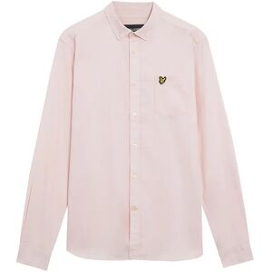 Lyle & Scott Oxford Regular Fit Long Sleeve Shirt Light Pink L Men Lyle & Scott Oxford Regular Fit Long Sleeve Shirt Light Pink L Men