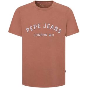 Pepe Jeans Aldridge Short Sleeve T-shirt Light Terracotta Brown 2XL Men Pepe Jeans Aldridge Short Sleeve T-shirt Light Terracotta Brown 2XL Men