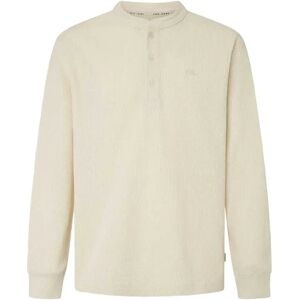 Pepe Jeans Ashford Long Sleeve T-shirt Ivory White 2XL Men Pepe Jeans Ashford Long Sleeve T-shirt Ivory White 2XL Men