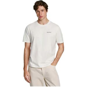 Pepe Jeans Axel C Short Sleeve T-shirt Off White M Men Pepe Jeans Axel C Short Sleeve T-shirt Off White M Men