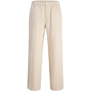 Jack & Jones Karl Lawrence Linen Chino Pants Silver Lining S Men Jack & Jones Karl Lawrence Linen Chino Pants Silver Lining S Men