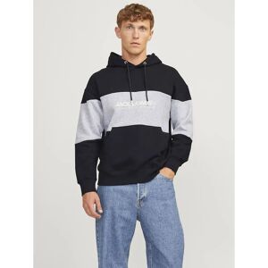 Jack & Jones Legacy Blocking Hoodie Black / Blocking S Men Jack & Jones Legacy Blocking Hoodie Black / Blocking S Men