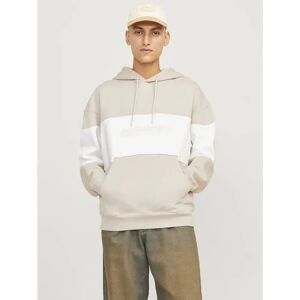 Jack & Jones Legacy Blocking Hoodie Moonbeam / Blocking 2XL Men Jack & Jones Legacy Blocking Hoodie Moonbeam / Blocking 2XL Men