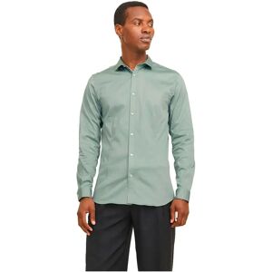 Jack & Jones Parma Long Sleeve Shirt Iceberg Green / Super Slim M Men Jack & Jones Parma Long Sleeve Shirt Iceberg Green / Super Slim M Men