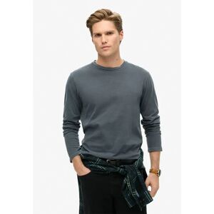 Superdry Classic Essential Long Sleeve T-shirt Washed Eclipse Navy 2XL Men Superdry Classic Essential Long Sleeve T-shirt Washed Eclipse Navy 2XL Men