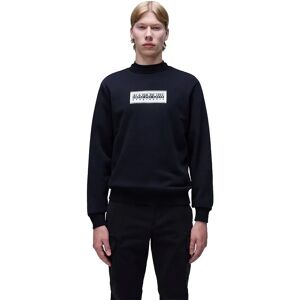 Napapijri Box Logo Sweatshirt Black S Men Napapijri Box Logo Sweatshirt Black S Men