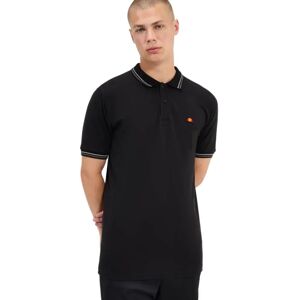 Ellesse Rooks Short Sleeve Polo Black / Grey / Off White L Men Ellesse Rooks Short Sleeve Polo Black / Grey / Off White L Men