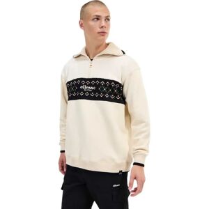 Ellesse Sheridan Half Zip Sweatshirt Off White S Men Ellesse Sheridan Half Zip Sweatshirt Off White S Men