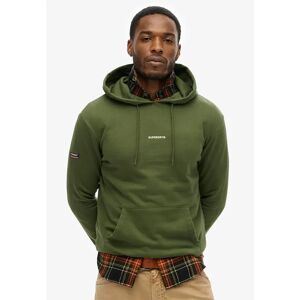 Superdry Plain Hoodie Army Green 2XL Men Superdry Plain Hoodie Army Green 2XL Men